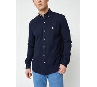 Vêtements Polo Ralph Lauren Chemise ultra-légère en coton piqué pour Homme XXL Bleu