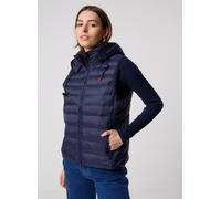 Vêtements Polo Ralph Lauren Cldn Pk Vst-Insulated-Vest pour Femme L Bleu