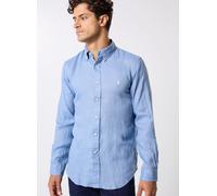 Vêtements Polo Ralph Lauren Cubdppcs-Long Sleeve-Sport Shirt 710966294029 pour Homme M Bleu