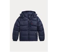 Vêtements Polo Ralph Lauren Doudoune À Capuche En Ripstop 323940328 pour Enfant 10A - 12A Bleu