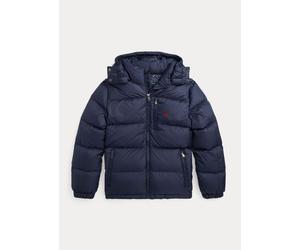 Vêtements Polo Ralph Lauren Doudoune À Capuche En Ripstop 323940328 pour Enfant 8A Bleu