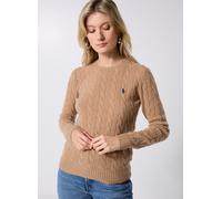 Vêtements Polo Ralph Lauren Julianna-Long Sleeve-Pullover pour Accessoires L Marron