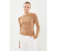 Vêtements Polo Ralph Lauren Julianna-Long Sleeve-Pullover pour Accessoires M Marron
