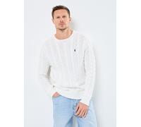 Vêtements Polo Ralph Lauren Ls Driver Cn-Long Sleeve-Pullover 710775 pour Homme L Blanc