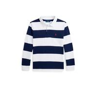 Vêtements Polo Ralph Lauren Ls Yd Rugby-Knits Shirts-Rugby 323932280001 pour Enfant 18 - 20A Blanc