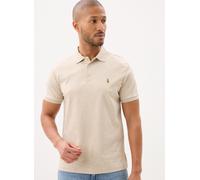 Vêtements Polo Ralph Lauren Polo ajusté en coton doux 710704319 pour XXL Beige