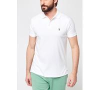 Vêtements Polo Ralph Lauren Polo ajusté en coton doux 710713130 pour Homme XL Blanc