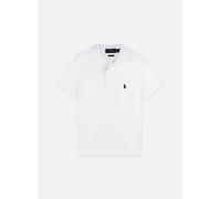 Vêtements Polo Ralph Lauren Polo Cintré En Coton Piqué 547926 pour Enfant 10 - 12A Blanc