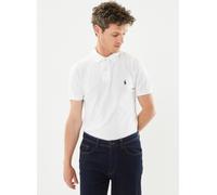 Vêtements Polo Ralph Lauren Polo cintré en coton piqué 710548797 pour Accessoires L Blanc