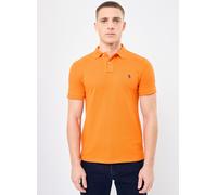 Vêtements Polo Ralph Lauren Polo cintré en coton piqué 710795080 pour Homme XXL Orange