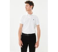 Vêtements Polo Ralph Lauren Polo coupe ajustée en piqué 710666998 pour Accessoires XS Blanc