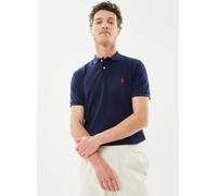 Vêtements Polo Ralph Lauren Polo coupe ajustée en piqué 710666998 pour Homme M Bleu