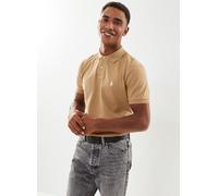 Vêtements Polo Ralph Lauren Polo coupe ajustée en piqué 710680784 pour Homme S Beige