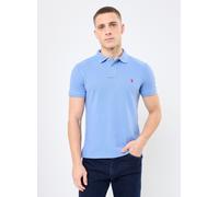 Vêtements Polo Ralph Lauren Polo coupe ajustée en piqué 710680784 pour Homme XS Bleu
