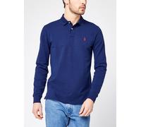 Vêtements Polo Ralph Lauren Polo coupe ajustée en piqué 710680790 pour Accessoires XL Bleu