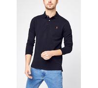 Vêtements Polo Ralph Lauren Polo coupe ajustée en piqué 710680790 pour Homme XXL Noir