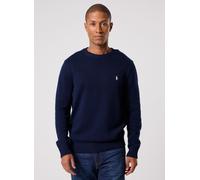 Vêtements Polo Ralph Lauren Pull col rond en coton 710810846 pour Homme L Bleu