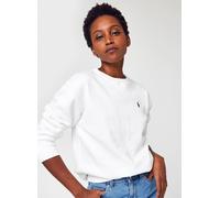Vêtements Polo Ralph Lauren Pull Col Rond En Molleton 211794395 pour Femme XL Blanc