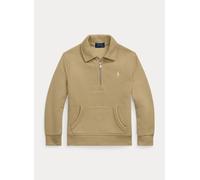 Vêtements Polo Ralph Lauren Pull Demi-Zippé En Molleton 323952467 pour Accessoires 8A Beige