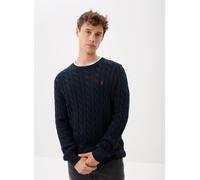 Vêtements Polo Ralph Lauren Pull torsadé en coton pour Homme XL Bleu