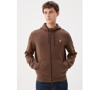 Vêtements Polo Ralph Lauren Sweat À Capuche En Maille Double 7108882 pour Homme L Marron
