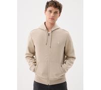 Vêtements Polo Ralph Lauren Sweat À Capuche En Maille Double 7108882 pour L Beige