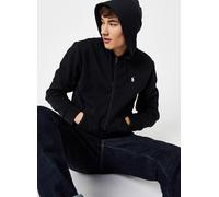 Sweatshirt à capuche Ralph Lauren 30/1 Logo Full Zip noir pur - M