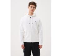 Vêtements Polo Ralph Lauren Sweat À Capuche En Maille Double 710888282 pour Homme M Blanc
