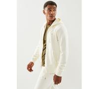 Vêtements Polo Ralph Lauren Sweat à capuche zippé en molleton bouclé 710916692 pour Accessoires XXL Beige