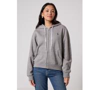 Vêtements Polo Ralph Lauren Sweat à capuche zippé en molleton pour Femme XL Gris