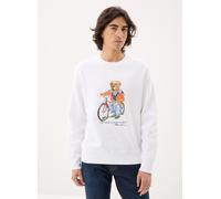 Polo Ralph Lauren – Sweatshirt Homme – Summer Bear SweaT-shirt – Blanc Taille L