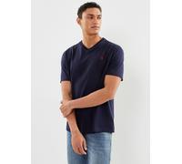 Vêtements Polo Ralph Lauren T-shirt classique en jersey à col en V 710708261 pour Accessoires L Bleu