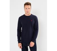 Vêtements Polo Ralph Lauren T-shirt classique manches longues jersey 710671467 pour Homme M Bleu