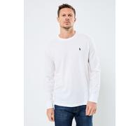 Vêtements Polo Ralph Lauren T-shirt classique manches longues jersey 710671467 pour Homme XL Blanc