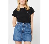 Vêtements Polo Ralph Lauren T-shirt col rond jersey de coton 211898698 pour Femme XL Noir