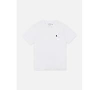 Vêtements Polo Ralph Lauren T-Shirt Col Rond Jersey De Coton Kids 83 pour Enfant 18A - 20A Blanc