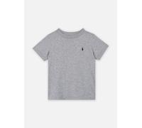 Vêtements Polo Ralph Lauren T-Shirt Col Rond Jersey De Coton Kids 832904 pour Enfant 18 - 20A Gris