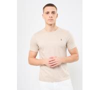 Vêtements Polo Ralph Lauren T-Shirt Coupe Ajustée En Coton Doux 710740727 pour Accessoires S Beige