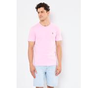 Vêtements Polo Ralph Lauren T-Shirt Coupe Ajustée En Coton Doux 710740727 pour Accessoires XL Rose
