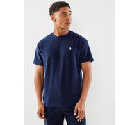 Vêtements Polo Ralph Lauren T-Shirt Coupe Classique Molleton Éponge pour Accessoires L Bleu