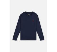 Vêtements Polo Ralph Lauren T-shirt manches longues en jersey kids pour Enfant 10 - 12A Bleu