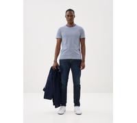 Vêtements Polo Ralph Lauren T-shirt rayé en manche courte en coton pour Homme S Bleu