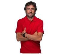 Vibor-a Egyptian Cobra Short Sleeve Polo Rouge M Homme