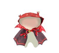 Vêtements Poupée en Peluche, Adorable Ensemble Petits Diables Rouges et Marron Foncé Accessoires Amusants pour Poupée Convient pour Jouer s'Habiller et Exposer