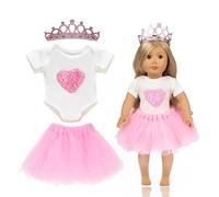 Vêtements Poupée, Vestiti per Bambole Baby Doll e Cicciobello, Abiti per Bambolotti 35-45CM, Accessori per Ragazze e Ragazzi (Non Include Bambola) Cadeaux pour Filles, Enfants