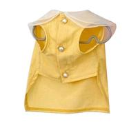 Vêtements pour Animaux de Compagnie adorables Chemises animales en Polyester à Bout de Souffle élégant pour Petit Chien Chat Usure de Marche extérieure (S)