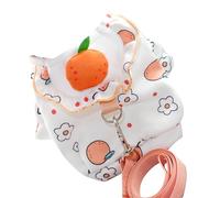 Vêtements pour Animaux de Compagnie, Lavables en Machine, Doux et Faciles à Nettoyer, Vêtements pour Petits Chiots en Polyester avec Corde de Harnais pour l'automne et l'hiver