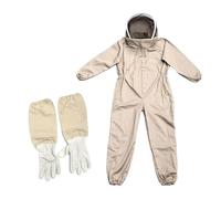 vêtements pour apiculteurs - tenue de protection pour rucher, équipement en coton ventilé, combinaison de protection complète durable | Ensemble de vêtements de sécurité légers et respirants, résistan