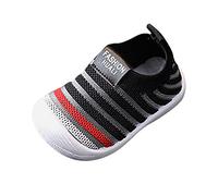 Vêtements pour bébé - Chaussures de dessin animé - Chaussures de sport - Chaussures d'appel - Semelle en caoutchouc antidérapante - Pour l'extérieur, Noir , 22 EU