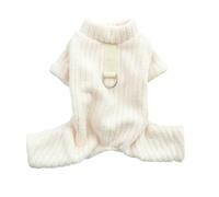 Vêtements pour chats et chiens de petite taille - Sweat à capuche chaud pour l'hiver et l'automne - En tricot doux et mignon - Costume pour chien